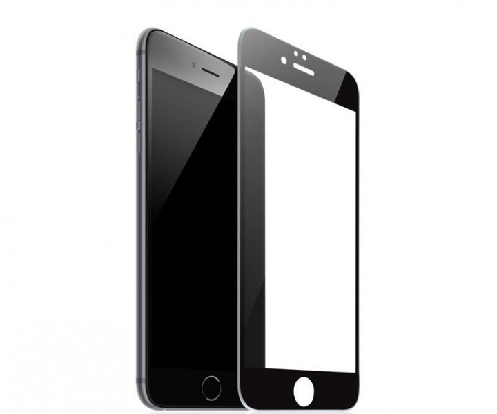 Защитное стекло Baseus 3D Silk Screen для iPhone 7 Plus Black